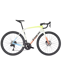 TREK Domane SL 6 Gen 4 Road Bike in Era White Glowstick and Coral Fade