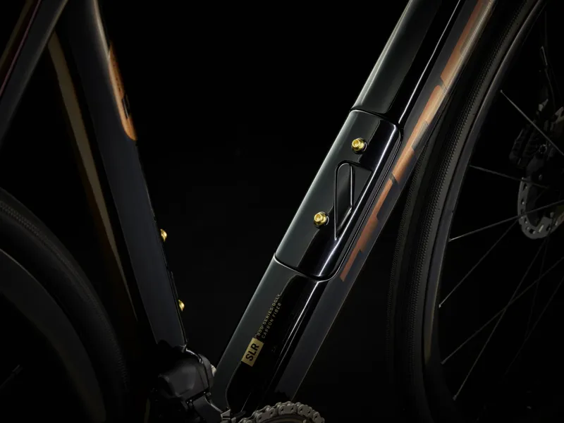 TREK Domane SLR 9 Gen 4 Road Bike in Axinite Flip and Trek Black-2