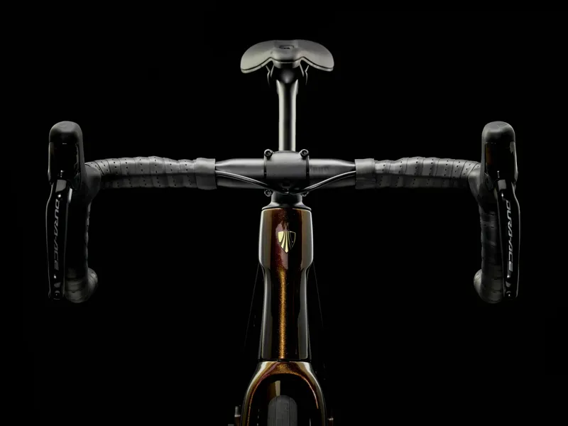 TREK Domane SLR 9 Gen 4 Road Bike in Axinite Flip and Trek Black-6