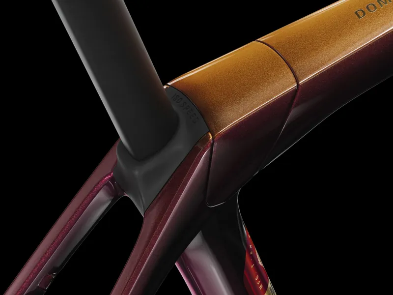 TREK Domane SLR 9 AXS Gen 4 Road Bike in Axinite Flip to Trek Black Fade-5