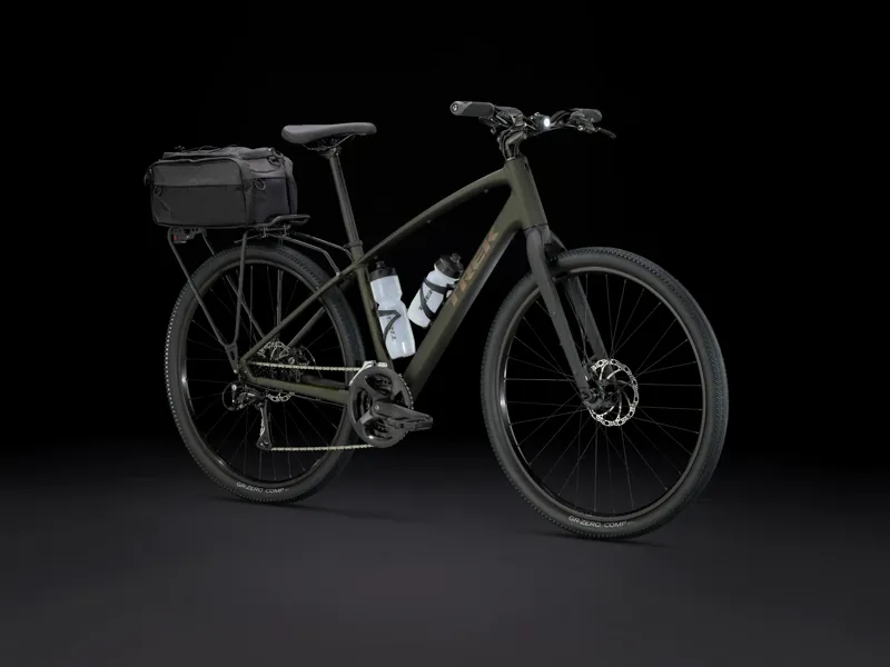 TREK Dual Sport 1 Gen 5 Hybrid Bike in Black Olive-10