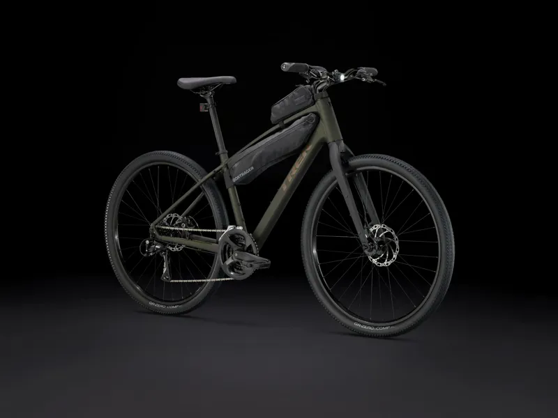 TREK Dual Sport 1 Gen 5 Hybrid Bike in Black Olive-11