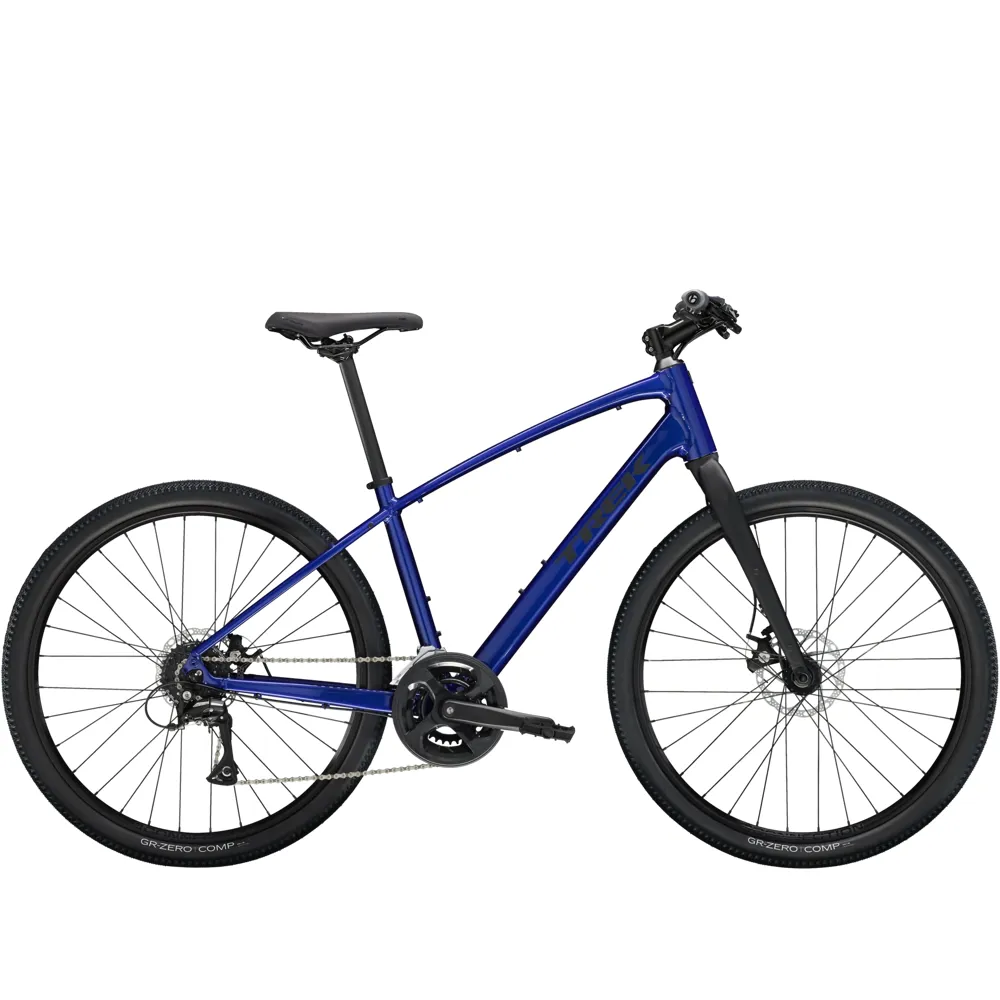 Team Cycles Trek TREK Dual Sport 1 Gen 5 Hybrid Bike in Hex Blue | Interest FREE Finance & Online Refund Policy.