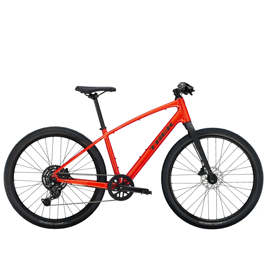 Team Cycles Trek TREK Dual Sport 2 Gen 5 Hybrid Bike in Lava | Interest FREE Finance & Online Refund Policy.