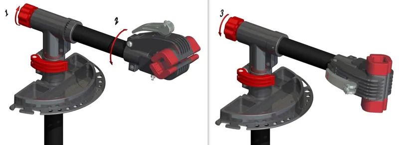 IceToolz Franky Adjustable Repair Stand-5