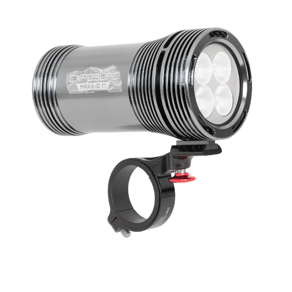 Team Cycles Exposure Lights MaxX-D 17 Rechargeable Front Bike Light | Interest FREE Finance & Online Refund Policy.