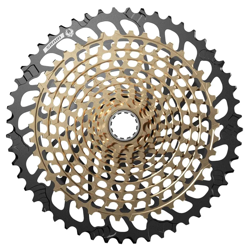 Sram XG-1299 Eagle Drivetrain Gold Cassette - 10- 52T