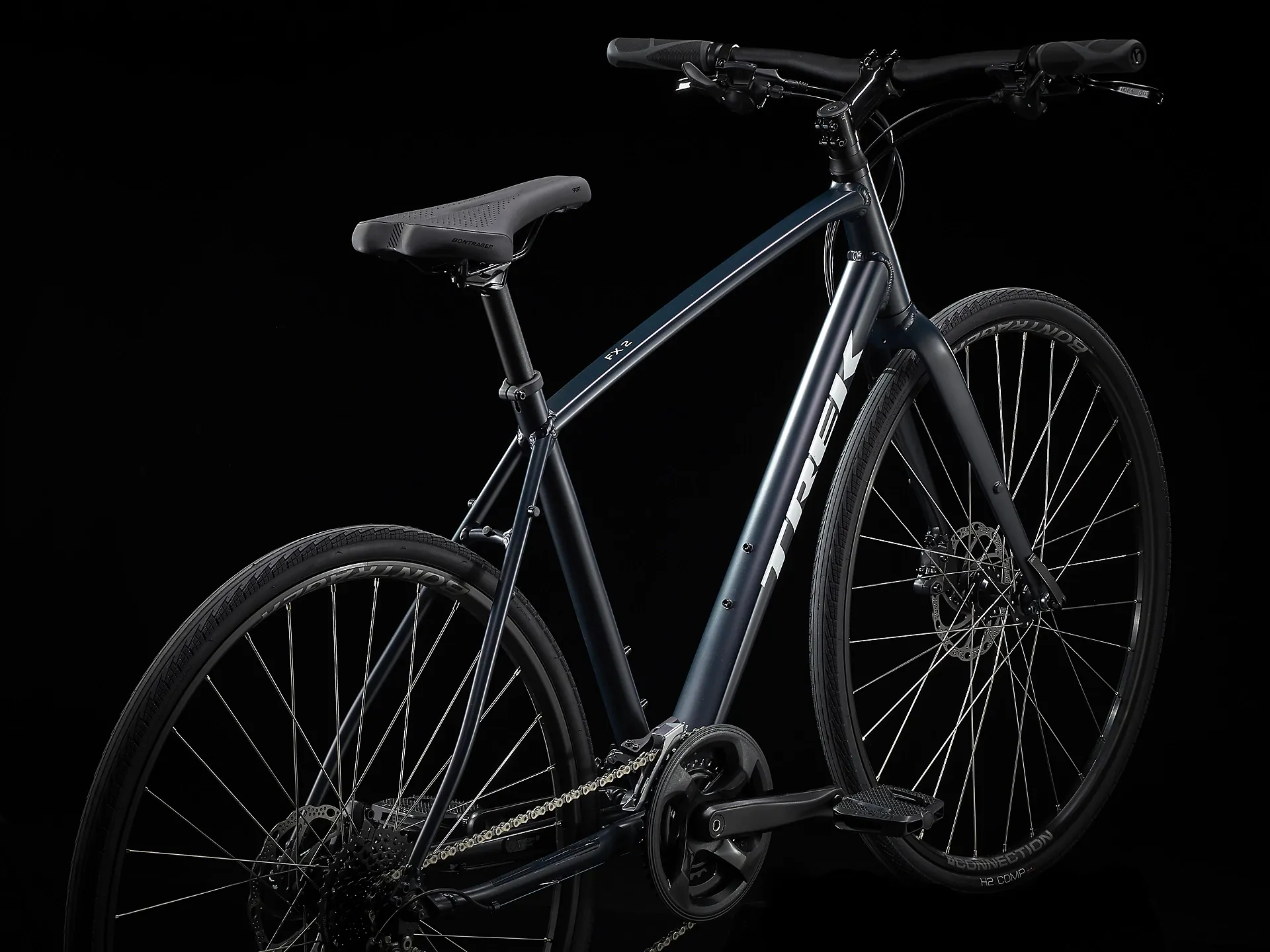 TREK FX 2 Disc Hybrid Bike in Navy