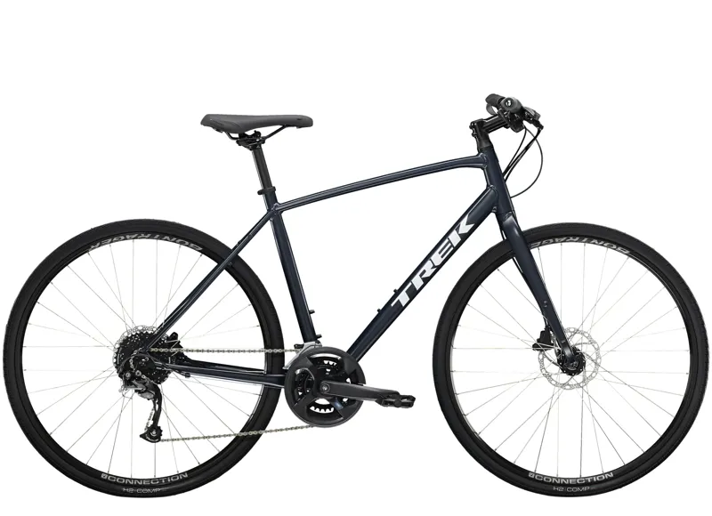 TREK FX 2 Disc Hybrid Bike in Navy