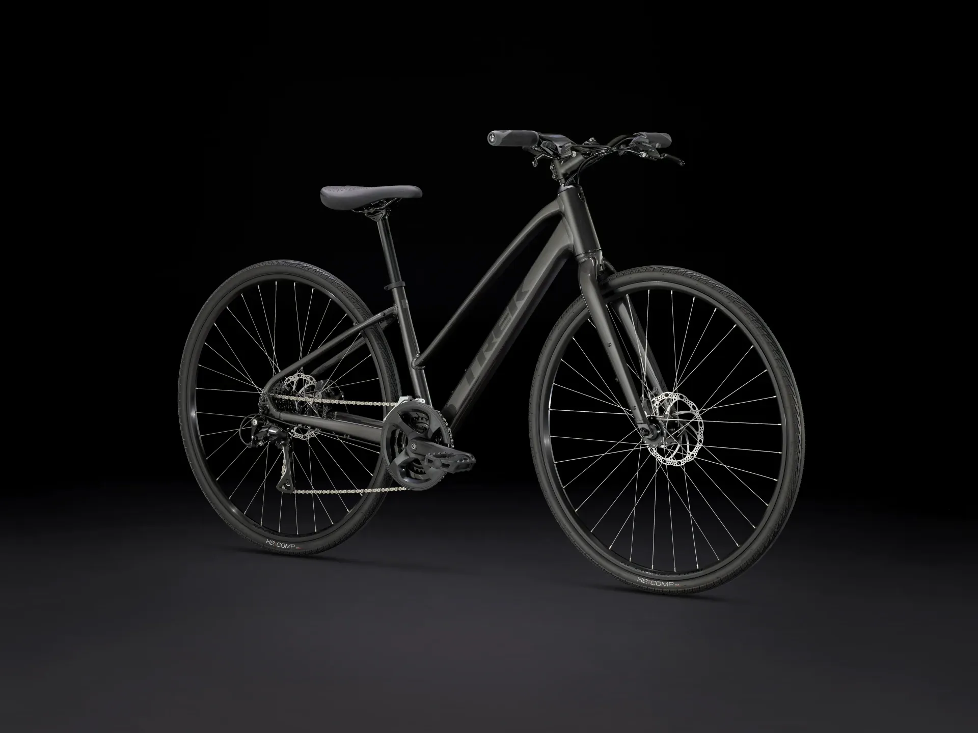 TREK FX 1 Stagger Gen 4 Hybrid Bike in Dnister Black