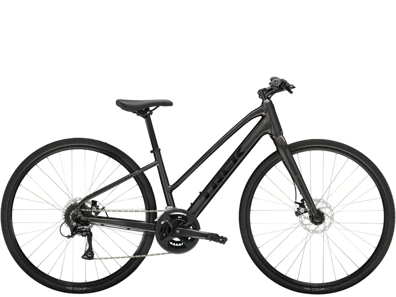 TREK FX 1 Stagger Gen 4 Hybrid Bike in Dnister Black