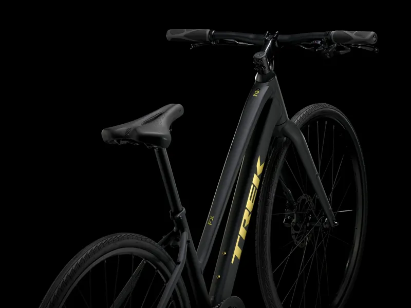 TREK FX 2 Stagger Gen 4 Hybrid Bike in Matte Trek Black-1