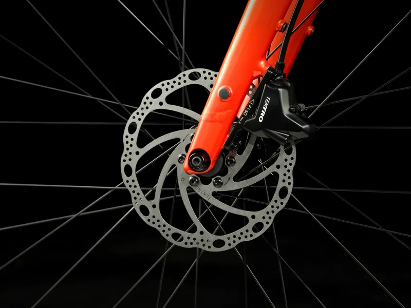 TREK FX 2 Stagger Gen 4 Hybrid Bike in Lava-4