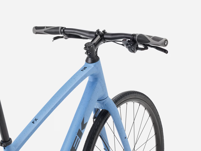TREK FX 2 Stepover Gen 4 Hybrid Bike in Fjord Blue-2