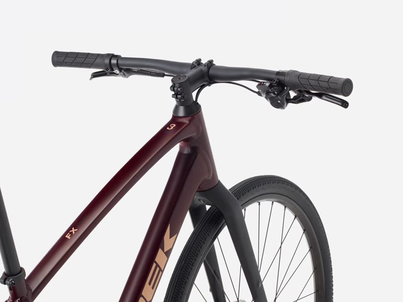 TREK FX Sport AL 3 Hybrid Bike in Cobra Blood-2