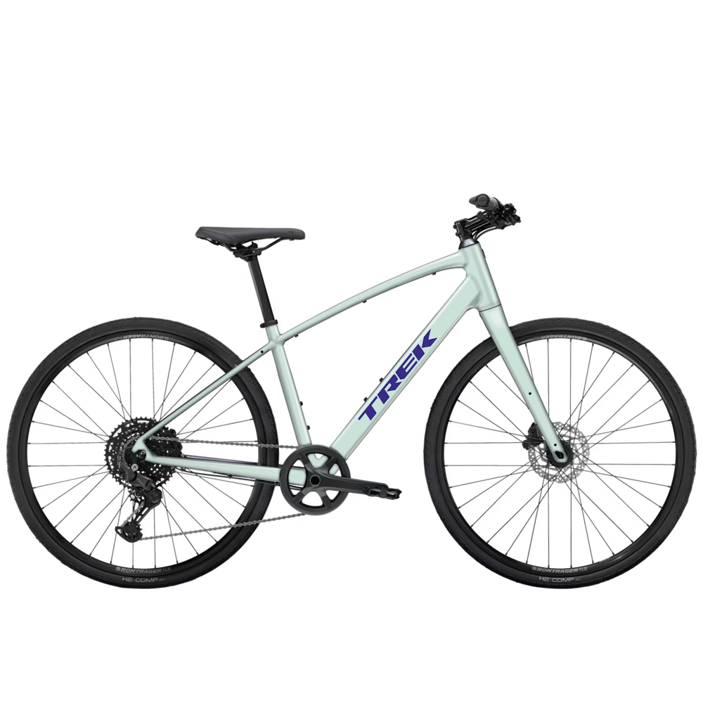 Team Cycles Trek TREK FX 3 Stepover Gen 4 Hybrid Bike in Magic Mint | Interest FREE Finance & Online Refund Policy.