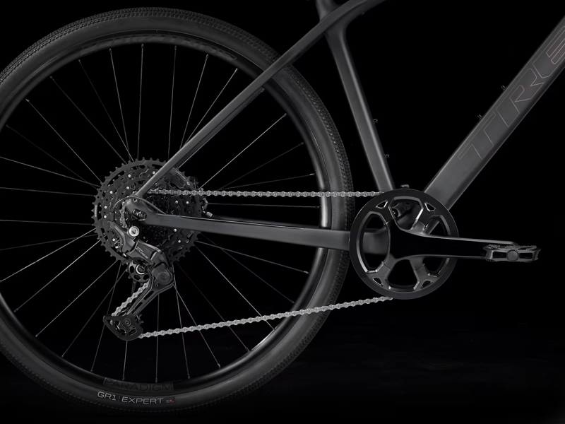 TREK FX Sport SL 4 Hybrid Bike in Onyx Carbon-4