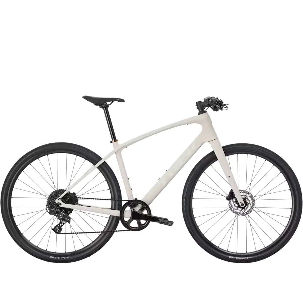Team Cycles Trek TREK FX Sport SL 5 Hybrid Bike in Buff Beige | Interest FREE Finance & Online Refund Policy.
