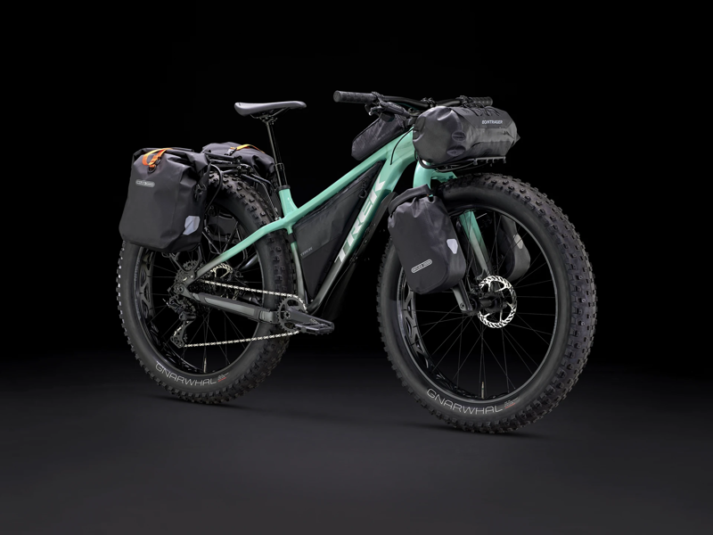 TREK Farley 5 Fat Bike in Satin Blue Sage to Lithium Grey Fade-11