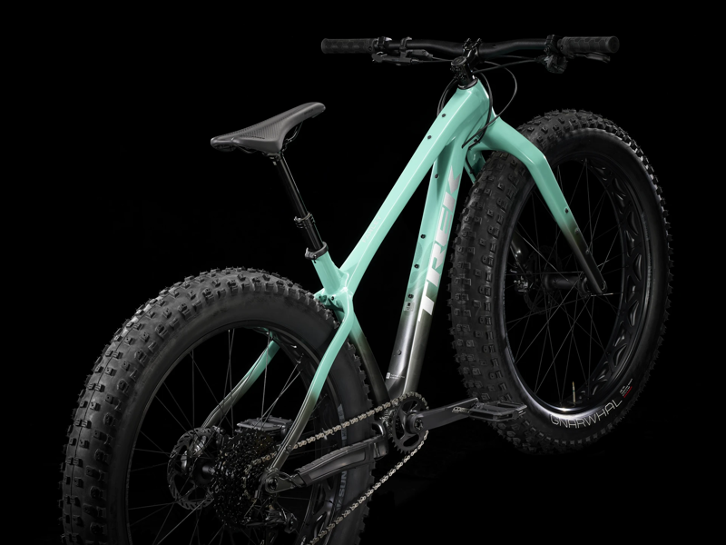 TREK Farley 5 Fat Bike in Satin Blue Sage to Lithium Grey Fade-1