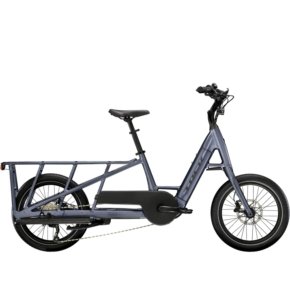 Team Cycles Trek TREK Fetch+ 2 500Wh Electric Cargo Bike in Galactic Grey | Interest FREE Finance & Online Refund Policy.