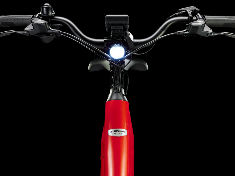 TREK Fetch+ 2 500Wh Electric Cargo Bike in Lava Red-8