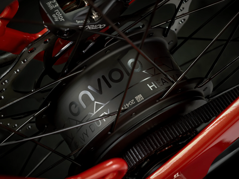 TREK Fetch+ 4 750Wh Electric Cargo Bike in Lava Red-6