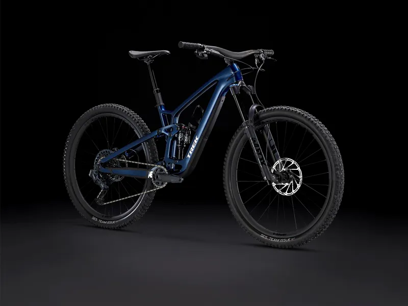 TREK Fuel EX 9.8 GX AXS Gen 6 Full Suspension Mountain Bike in Mulsanne Blue-9