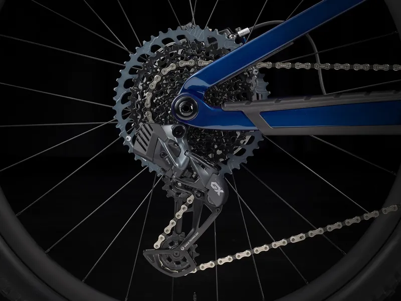 TREK Fuel EX 9.8 GX AXS Gen 6 Full Suspension Mountain Bike in Mulsanne Blue-1