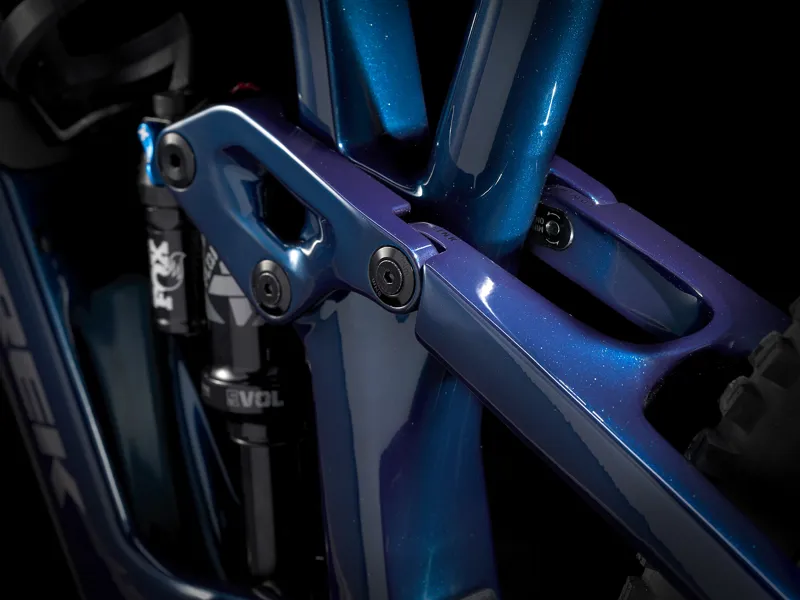 TREK Fuel EX 9.8 GX AXS Gen 6 Full Suspension Mountain Bike in Mulsanne Blue-6