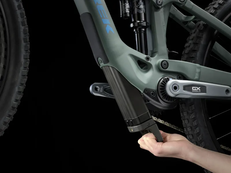 TREK Fuel EXe 8 GX AXS T-Type Alloy 360Wh Full Suspension Electric Mountain Bike in Matte Keswick-8