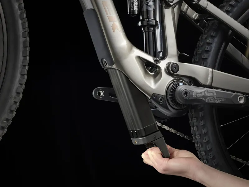 TREK Fuel EXe 8 XT Alloy 360Wh Full Suspension Electric Mountain Bike in Satin Mercury-7