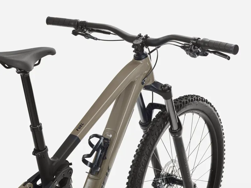TREK Fuel EX 5 Fuel Full Suspension Mountain Bike in Wild Mushroom and Trek Black-1
