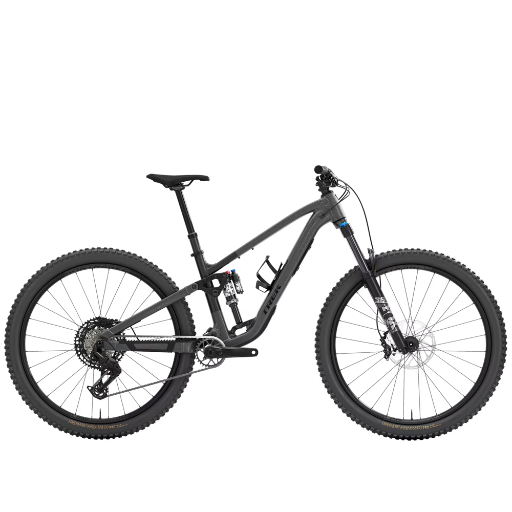Team Cycles TREK Fuel EX 8 Gen 7 Full Suspension Mountain Bike in Lithium Grey and Trek Black Splatter | Interest FREE Finance & Online Refund Policy.
