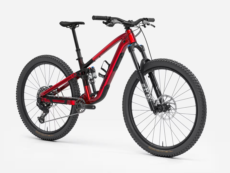 TREK Fuel EX 8 Gen 7 Full Suspension Mountain Bike in Gloss Fury Red and Matte Dark Carmine-3