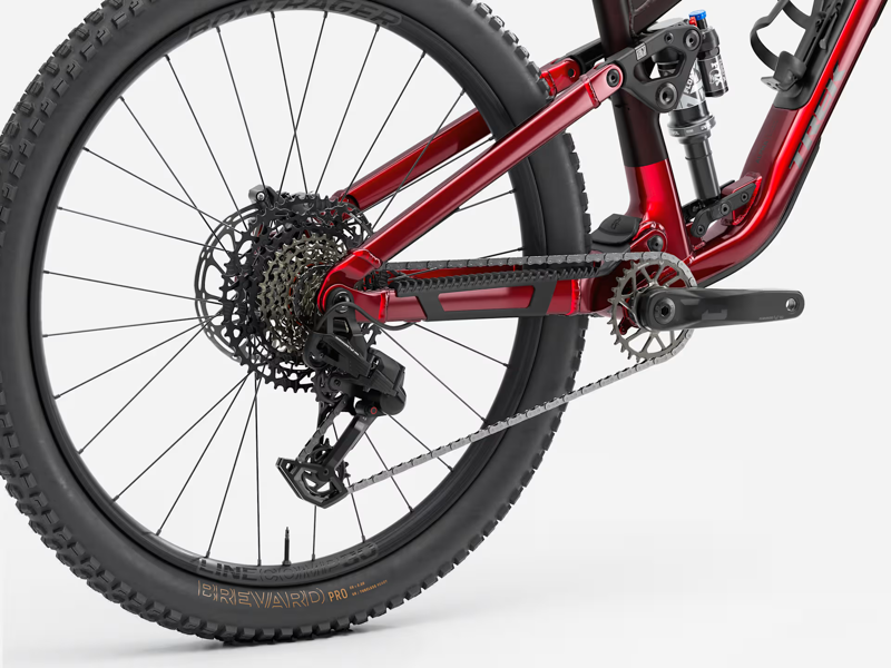 TREK Fuel EX 8 Gen 7 Full Suspension Mountain Bike in Gloss Fury Red and Matte Dark Carmine-2