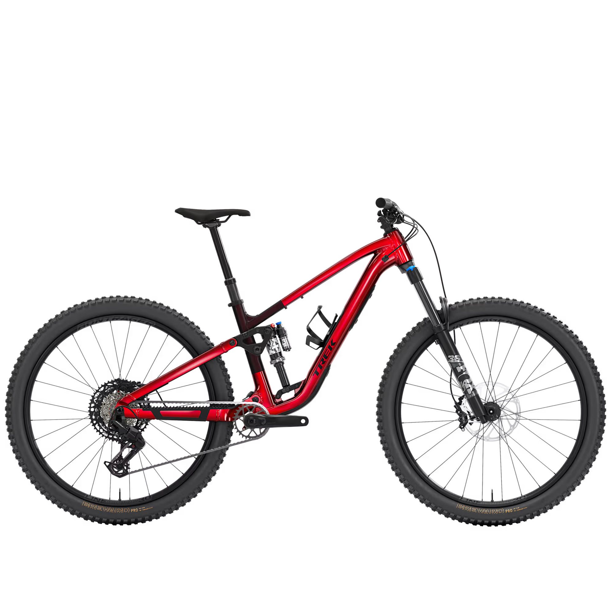 TREK Fuel EX 8 Gen 7 Full Suspension Mountain Bike in Gloss Fury TREK Fuel EX 8 Gen 7 Full Suspension Mountain Bike in Gloss Fury