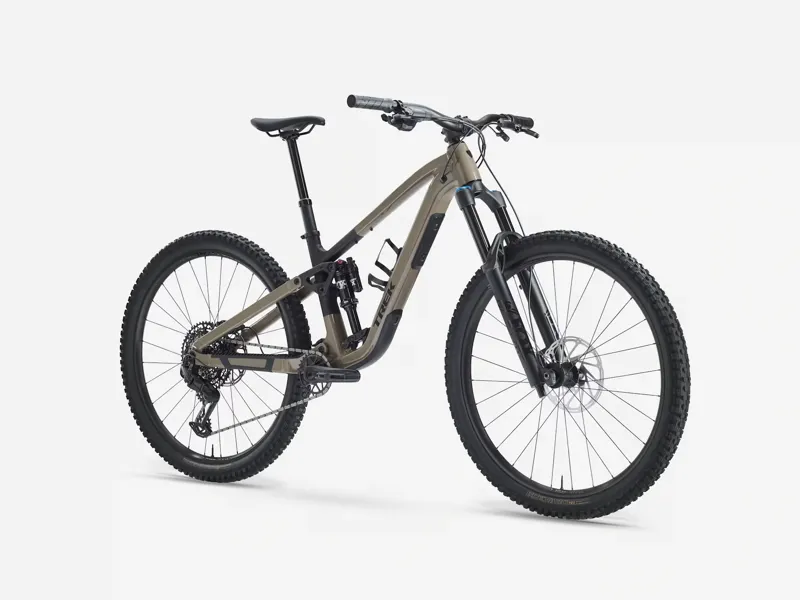 TREK Fuel EX 8 Full Suspension Mountain Bike in Wild Mushroom and Trek Black-1
