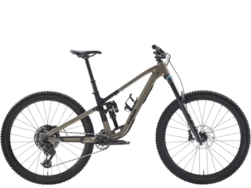 TREK Fuel EX 8 Full Suspension Mountain Bike in Wild Mushroom and Trek Black
