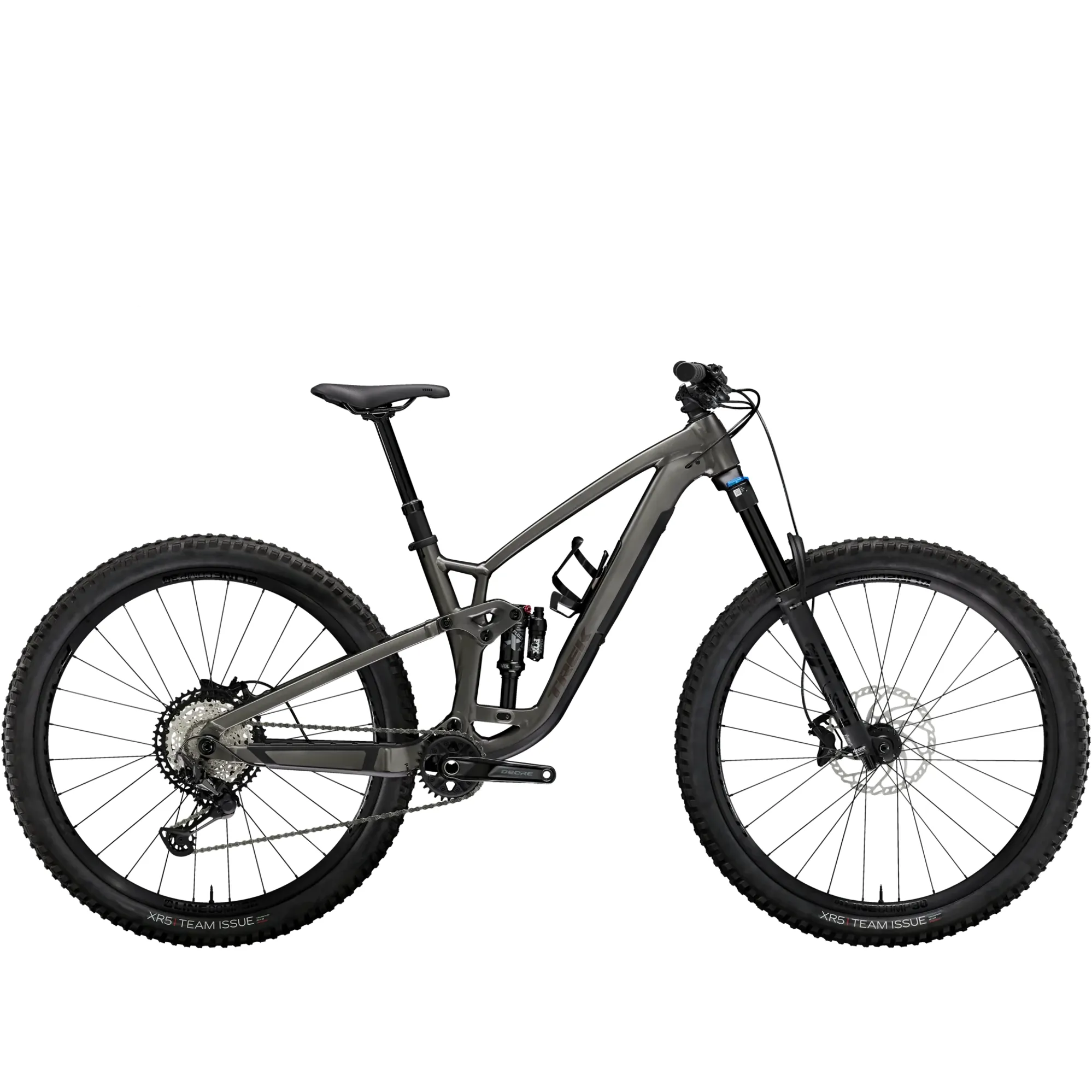 TREK Fuel EX 8 XT Gen 6 Full Suspension Mountain Bike in Satin Mercury TREK Fuel EX 8 XT Gen 6 Full Suspension Mountain Bike in Satin Mercury
