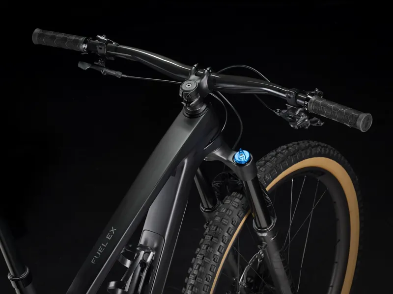 TREK Fuel EX 9.8 XT Gen 6 Full Suspension Mountain Bike in Deep Smoke and Purple Phaze-1