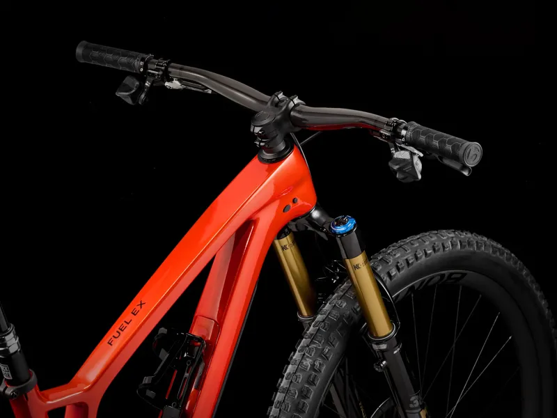 TREK Fuel EX 9.9 XX AXS T-Type Gen 6 Full Suspension Mountain Bike in Lava-1