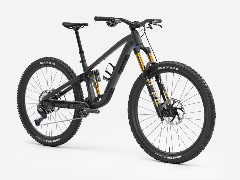 TREK Fuel EX 9 XT Di2 Gen 7 Full Suspension Mountain Bike in Lithium Grey and Trek Black Splatter-3