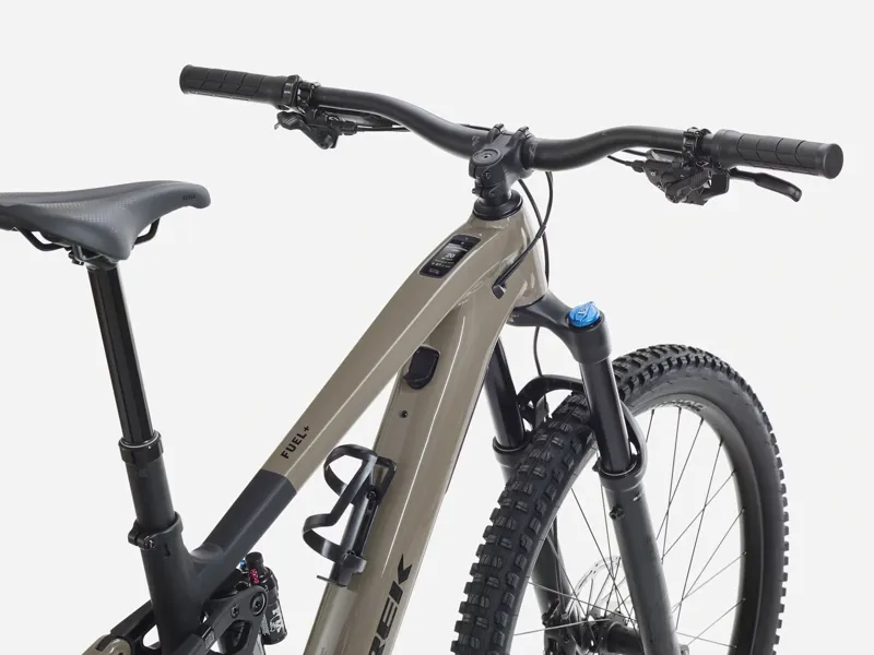 TREK Fuel+ EX 8 Gen 2 580Wh Electric Full Suspension Mountain Bike in Wild Mushroom and Trek Black-1