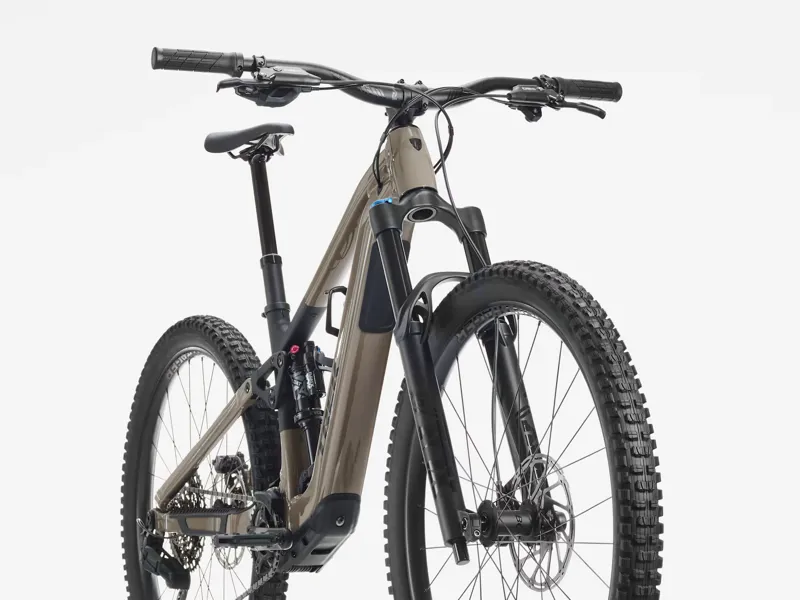 TREK Fuel+ EX 8 Gen 2 580Wh Electric Full Suspension Mountain Bike in Wild Mushroom and Trek Black-2