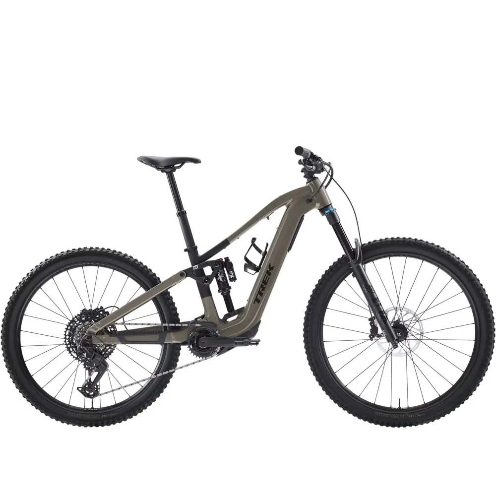Team Cycles TREK Fuel+ EX 8 Gen 2 580Wh Electric Full Suspension Mountain Bike in Wild Mushroom and Trek Black | Interest FREE Finance & Online Refund Policy.