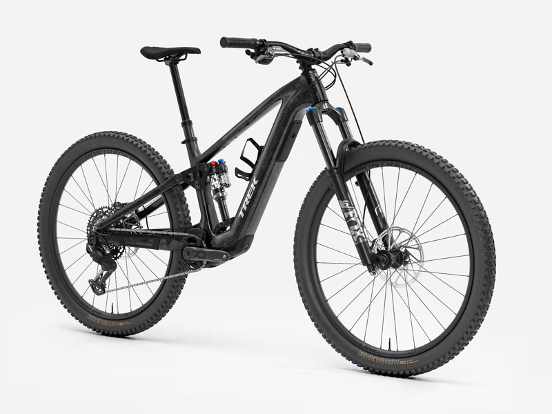 TREK Fuel+ EX 9.7 Gen 2 580Wh Electric Full Suspension Mountain Bike in Carbon Smoke and Lithium Grey Marble-3