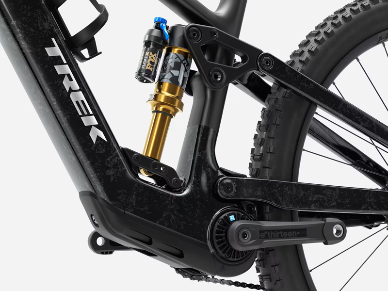 TREK Fuel+ EX 9.8 XT Gen 2 580Wh Electric Full Suspension Mountain Bike in Carbon Smoke and Lithium Grey Marble-1