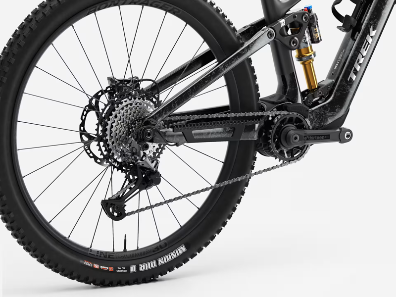 TREK Fuel+ EX 9.8 XT Gen 2 580Wh Electric Full Suspension Mountain Bike in Carbon Smoke and Lithium Grey Marble-2