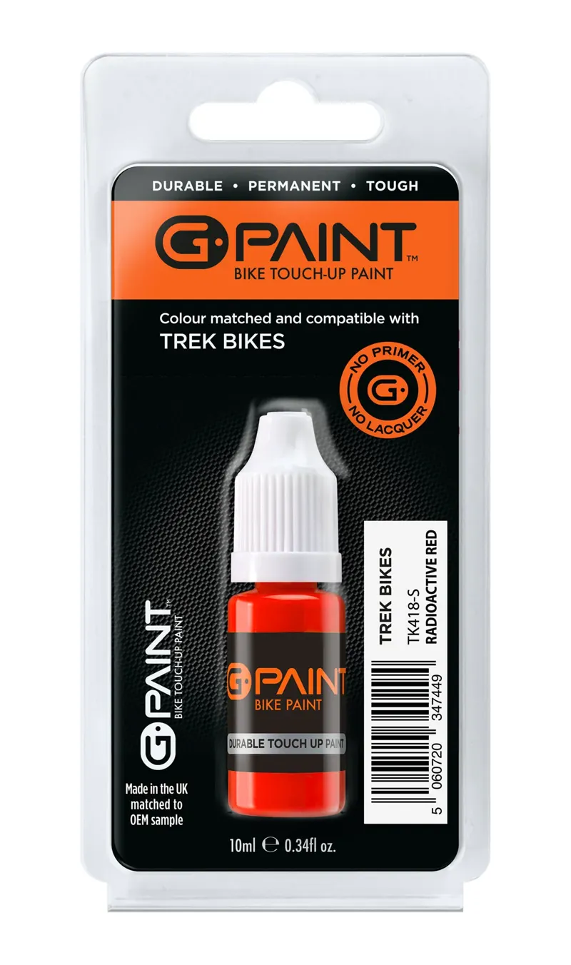 GPaint Colour Touch Up Paint - Radioactive Red